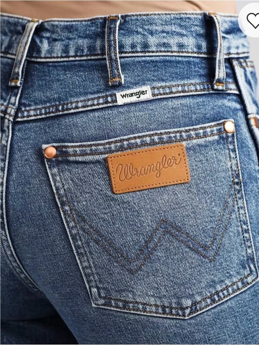 Wrangler Women’s high rise westward jeans